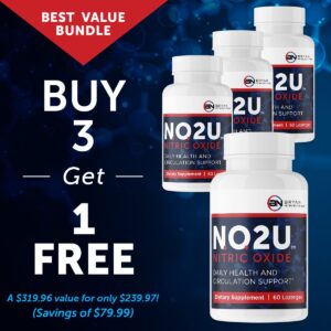 NO2U Nitric Oxide Lozenge (Bundle)